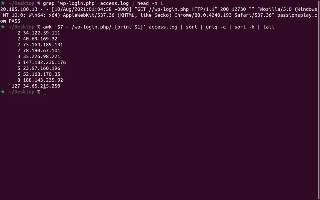 Intro to Using Awk